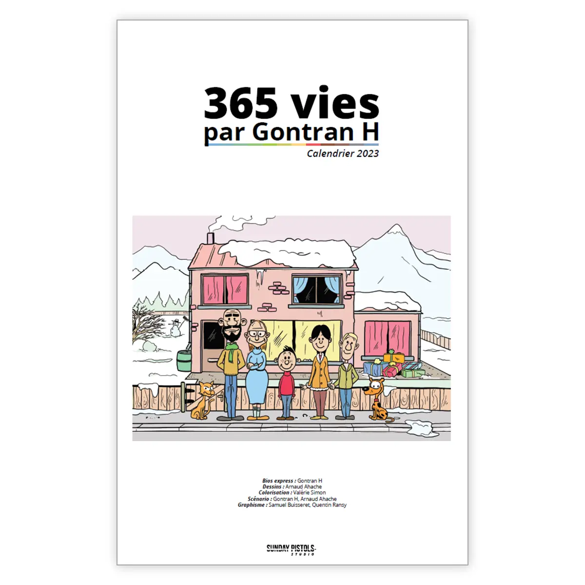 Calendrier annuel 2023 : « 365 vies »